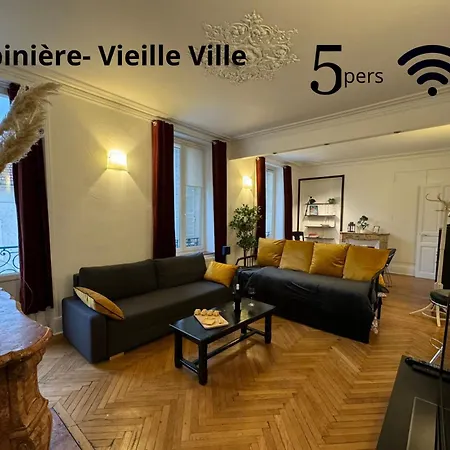 Appartement La Du Parc -nancy Pepiniere- Vieille Ville- 5 Pers Max By Homtimise